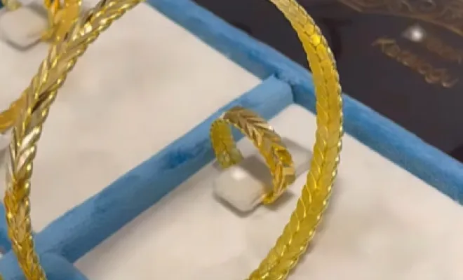 Vente de jonc avec bague assortie en or à Reims, Reims, ZERDA GOLD